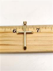 14K Yellow Gold Cross Pendant .93G